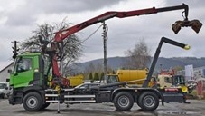 Renault C4 - 6x4 - Hákový nosič kontejnerů + HR-LIV 170Z 78 - 5