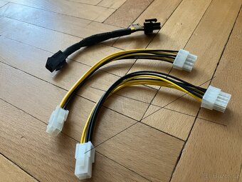 Propojovací kabely k PC zdroji pro napájení, redukci/rozšíře - 5
