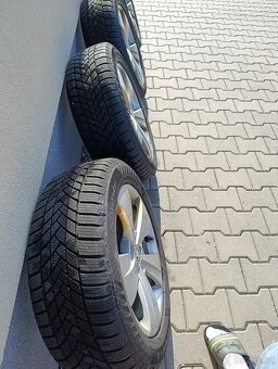 Alu kola Škoda + zimní pneu Matador 215 / 55 / R17 - 5