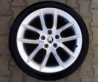 Alu kola originál Škoda Octavia II, III, RS 5x112 R18 Gemini - 5
