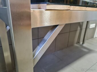 Akvárium 390 litrů v nerez stojanu - 5