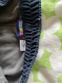 chlapecké zateplené kalhoty 104 - 5