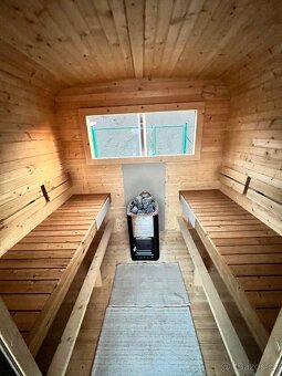 Zahradní 3M CUBE SAUNA s terasou - 5