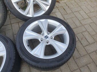Alu kola Seat 5x112 r17 7,5j et49 pneu 225/45/17 - 5