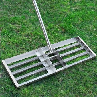 Nivelační brána, sečka, válec, vertikutátor, tráva - 5