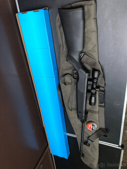 Nová Vzduchovka Huzar 5.5mm nebo 4.5mm raže LB600, optika, d - 5