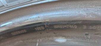 Transporter T5 215/65 r16 C Continental letní plechové disky - 5