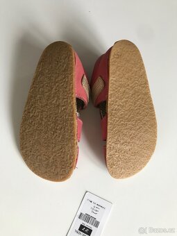 Sandále ef barefoot korálová v27 - 5