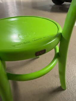 TON dětská židle Petit 014 - zelená, limitovaná - 5