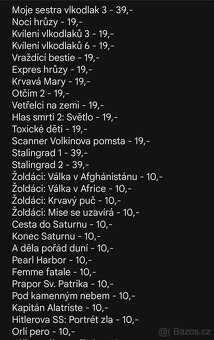 DVD filmy dokumenty, horory, akční, thriller, sci-fi - 5