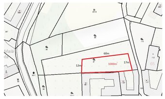Stavební pozemky Malá Lhota 1400m2 2860Kč/m2 - 5