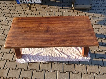 Dubový stolek Holandsko - 5