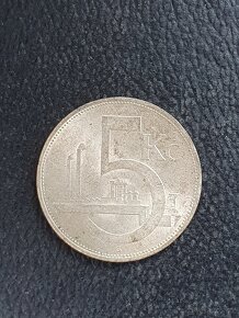 Prodám mince 5 Kčs stříbro - 5