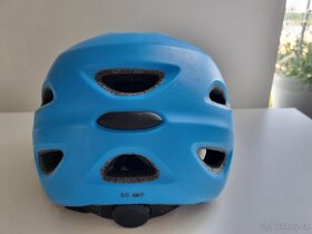 Dětská cyklistická helma Giro Scamp Mat Blue/Lime_vel. S - 5