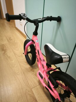 Dětské odrážedlo Kellys Pink vel.12 s brzdou - 5