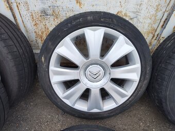 17"letní alu sada Toka-Toka 4x108 origo Citroen C5 C4 205/5 - 5