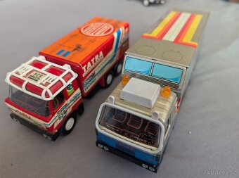 Tatra 815 GTC a Rallye Paříž Dakar plechová 1/43 - 5