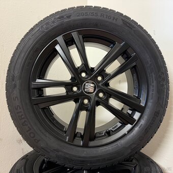 NOVÁ SEAT LEON 5x112 R16 ET46+ZIMNÍ 205/55R16 9mm - 5
