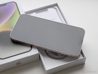 APPLE iPhone 14 Plus 128GB Starlight - ZÁRUKA - JAKO NOVÝ - 5
