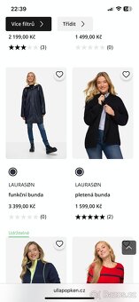 Pletená tmavěmodrá bunda LAURASON vel. XL - 5