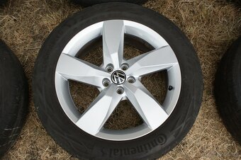 krasna alu 17 VW nebo Skoda Seat Audi letni pneu 205/55R17 - 5