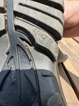 Černé holínky Solognac (Decathlon), vel 41/42 - 5