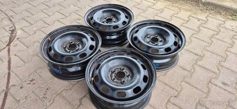 Plechové disky Škoda VW 5x100 6x15 ET38 Seat Leon - 5