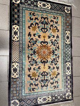 Čínský hedvábný luxusní koberec TOP 170x90 - 5