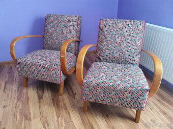 Křesla Halabala typu C Mozaika - 5