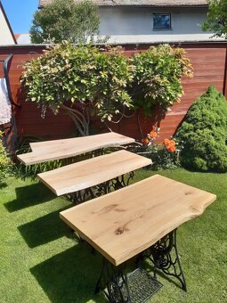 Handmade stůl z šicího stroje - 5