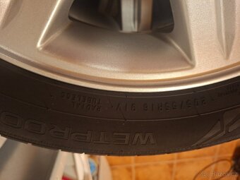 Volvo V50, 4x hliník disk včetně letní pneu - 5