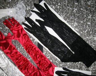 Společenské/svatební rukavičky - 5