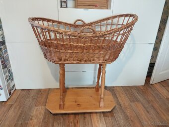 Proutěný koš pro miminko - 5