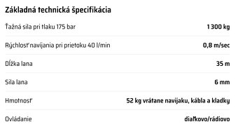 Naviják FARMA RW1300 - 5