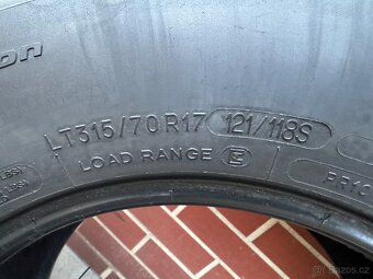 Prodám offroad pneu 315/70 r17 315/70/17 4x4 R17 SUV - 5
