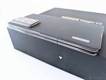 Honor Magic V2 16/512GB Black Leather TOP stav - 5