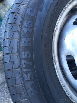 Kola plech Ford Tranzit 215/75 R 16” C - 7mm - 5