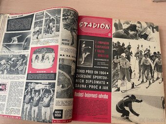 Celý ročník 1963 časopis Stadion - 5