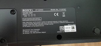 Soundbar Sony HT-S2000 + Sony SA-SW3 + Sony SA-RS3S - 5