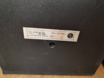 Retro repra Elektronika Praha RS 334 HiFi - 5