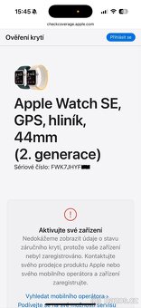 Apple Watch SE 2. generace (2024) – 44 mm, GPS – NEROZBALENÉ - 5