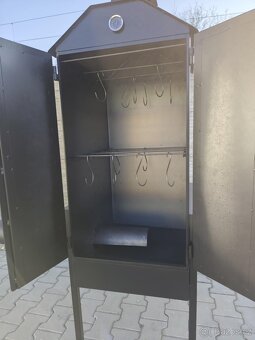 Kovová zahradní udírna XL - 5