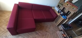 Rozkládací sedačka s úložným prostorem - 5
