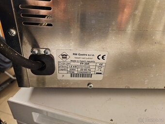 Elektrická trouba na pizzu RM Gastro jednopatrová - 5