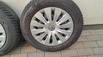 Prodám zimní kola VW 195 65 15 5x112 - 5