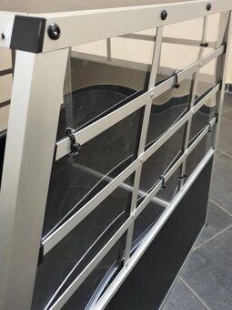 ALU klec - značkový box větší pes + PODLOŽKA - 5