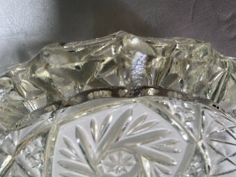 Retro skleněný popelník - 5