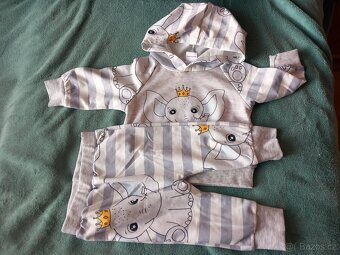 Nový set se slonem - vel. 6-9 měs. - 5