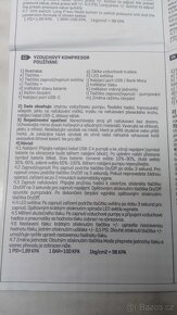 Bateriový kompresor s LED světlem a powerbankou - 5