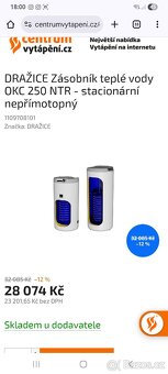 Dražice OKC 250 - 5